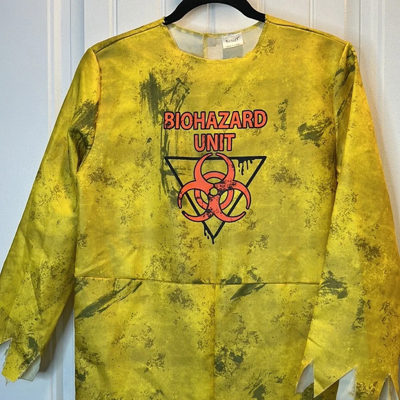 HAZMAT Suit X-Large‎ Childs Halloween Costume by Spirit. - Picture 4 of 6